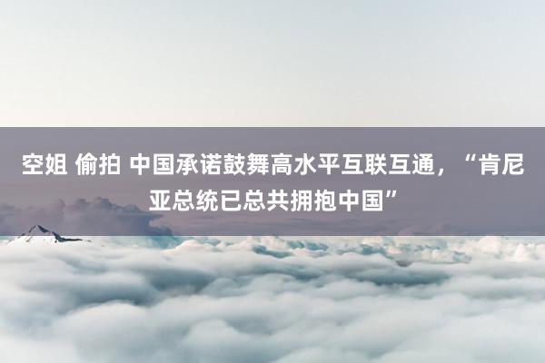 空姐 偷拍 中国承诺鼓舞高水平互联互通，“肯尼亚总统已总共拥抱中国”